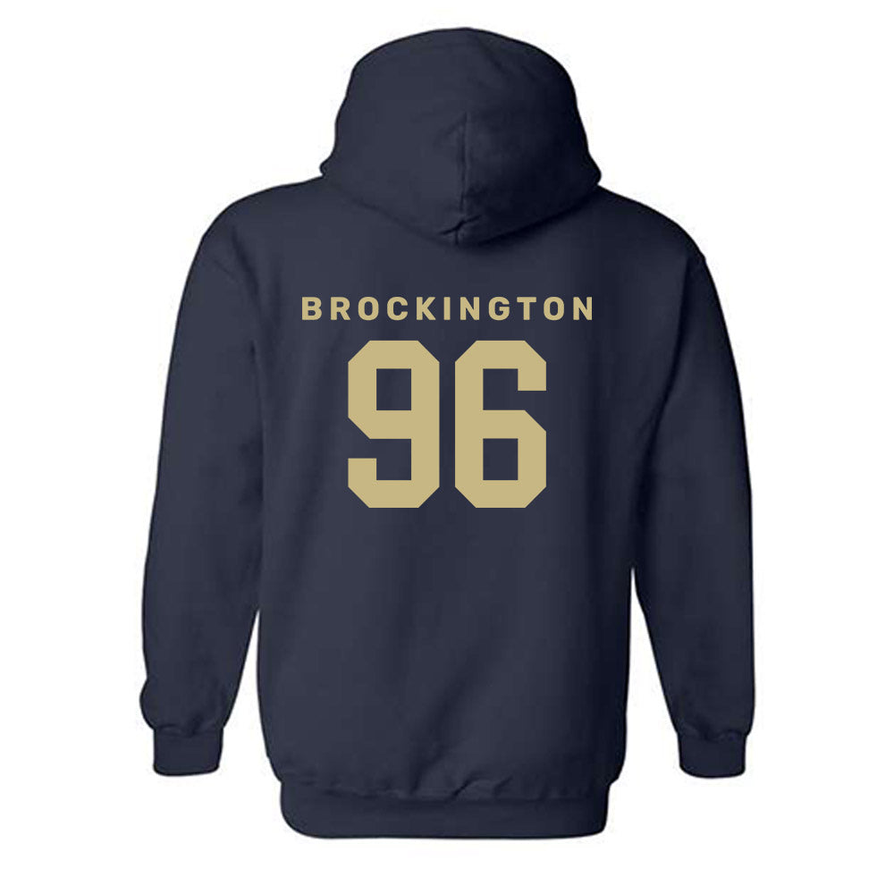 Akron - NCAA Football : Zy Brockington - Classic Shersey Hooded Sweatshirt Style002