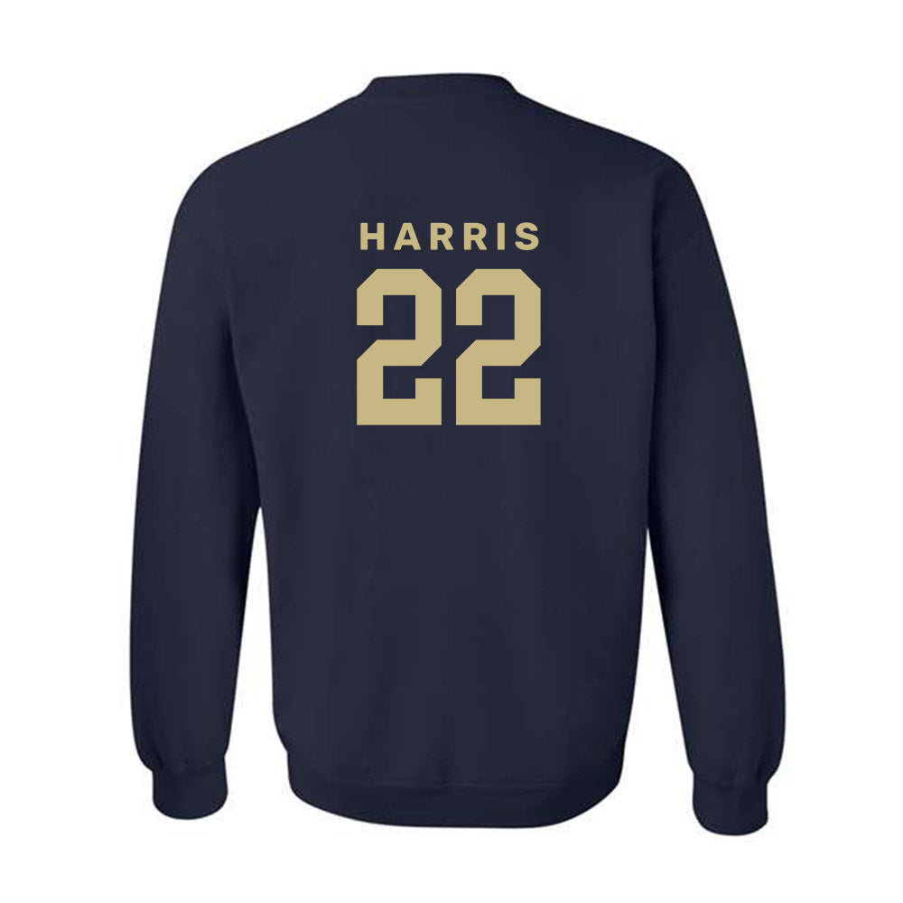 Akron - NCAA Men's Basketball : Josiah Harris - Classic Shersey Crewneck Sweatshirt Style003