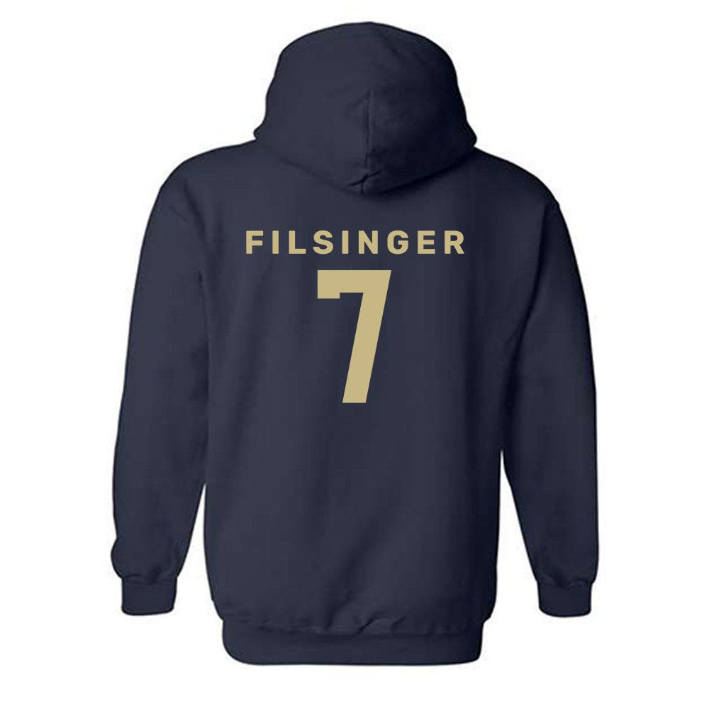 Akron - NCAA Men's Soccer : Connor Filsinger - Classic Shersey Hooded Sweatshirt Style001