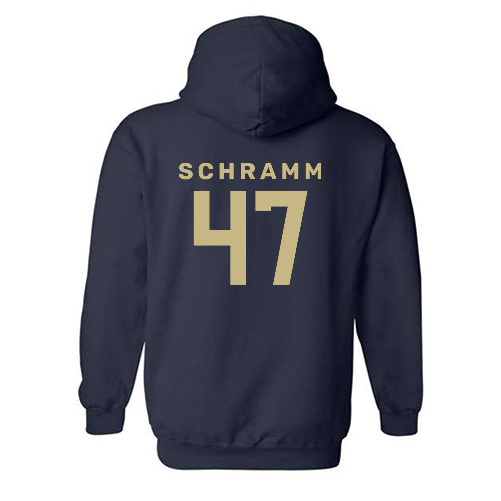 Akron - NCAA Football : Matt Schramm - Classic Shersey Hooded Sweatshirt Style003