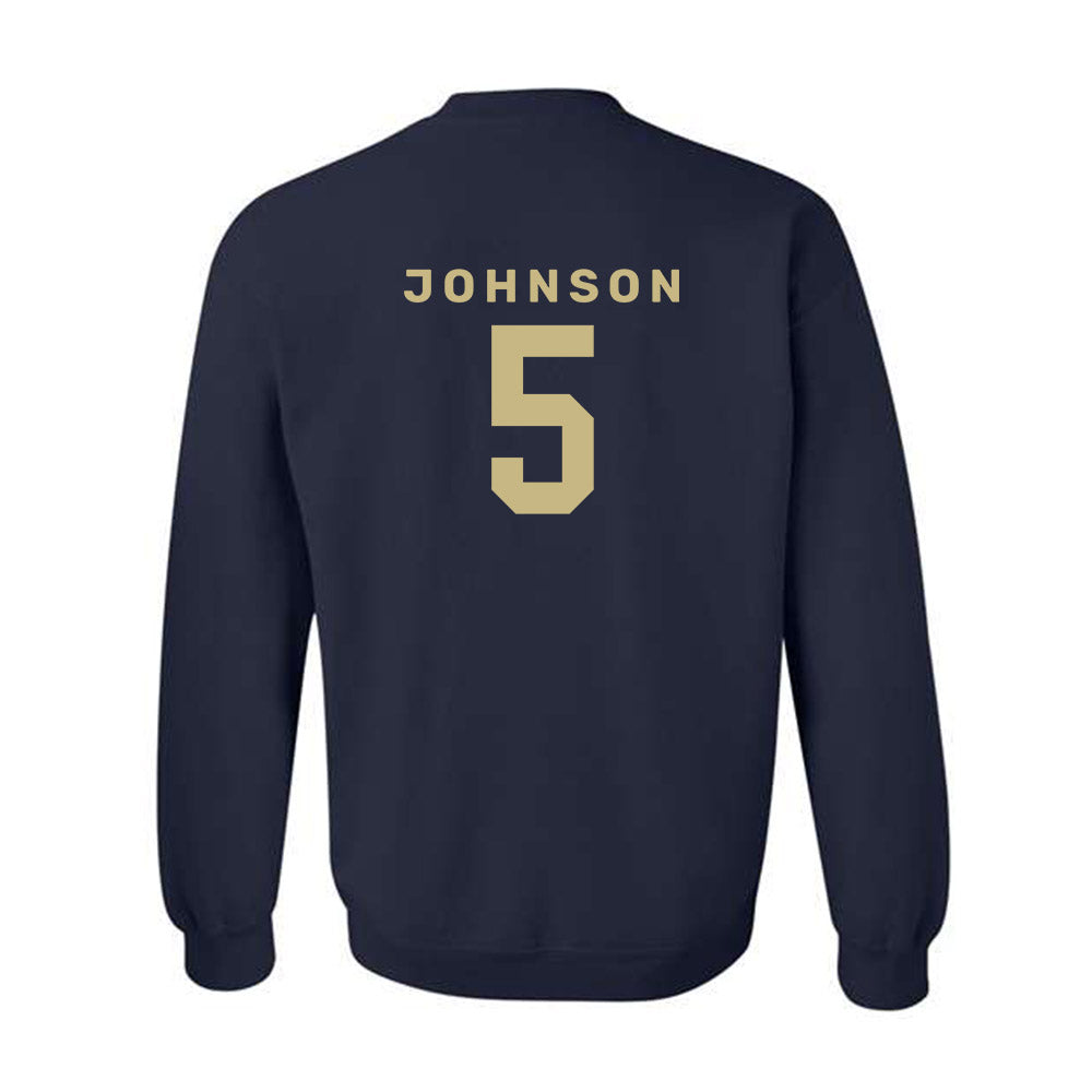 Akron - NCAA Men's Basketball : Tavari Johnson - Classic Shersey Crewneck Sweatshirt Style001
