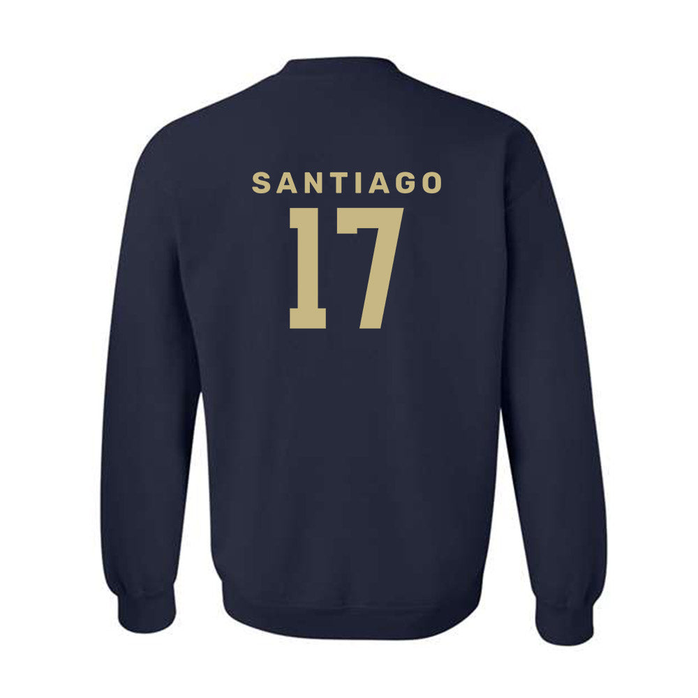 Akron - NCAA Women's Swimming & Diving : Alanis Santiago - Classic Shersey Crewneck Sweatshirt Style003