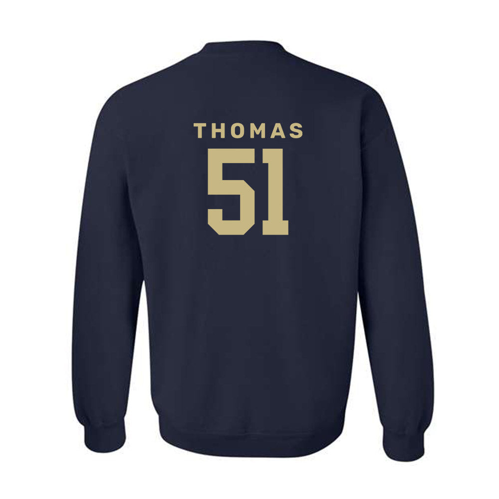 Akron - NCAA Football : DQ Thomas - Classic Shersey Crewneck Sweatshirt Style003
