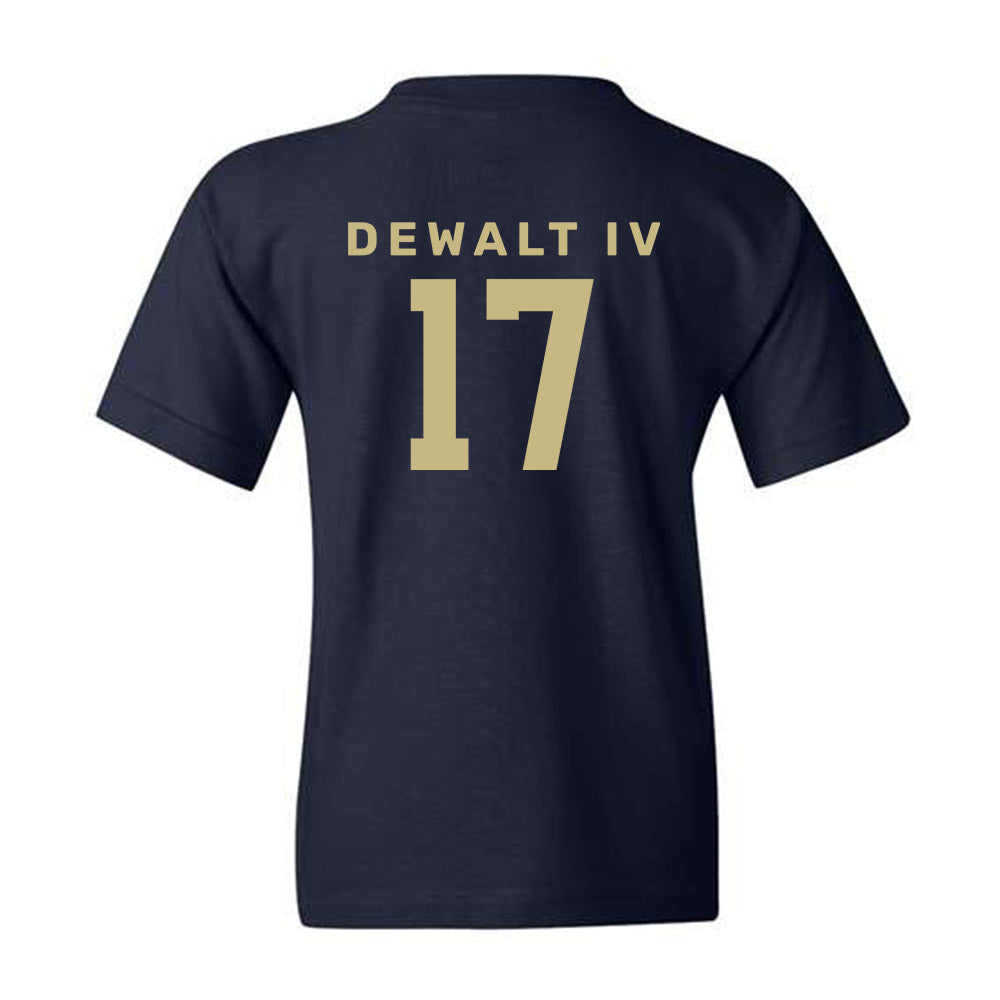 Akron - NCAA Football : Malcolm DeWalt IV - Classic Shersey Youth T-Shirt Style001
