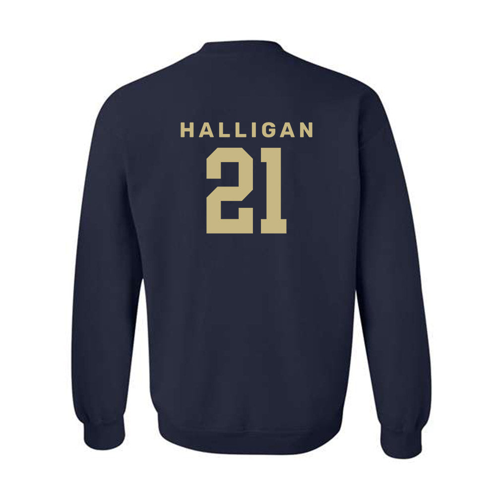 Akron - NCAA Men's Basketball : Zachary Halligan - Classic Shersey Crewneck Sweatshirt Style001