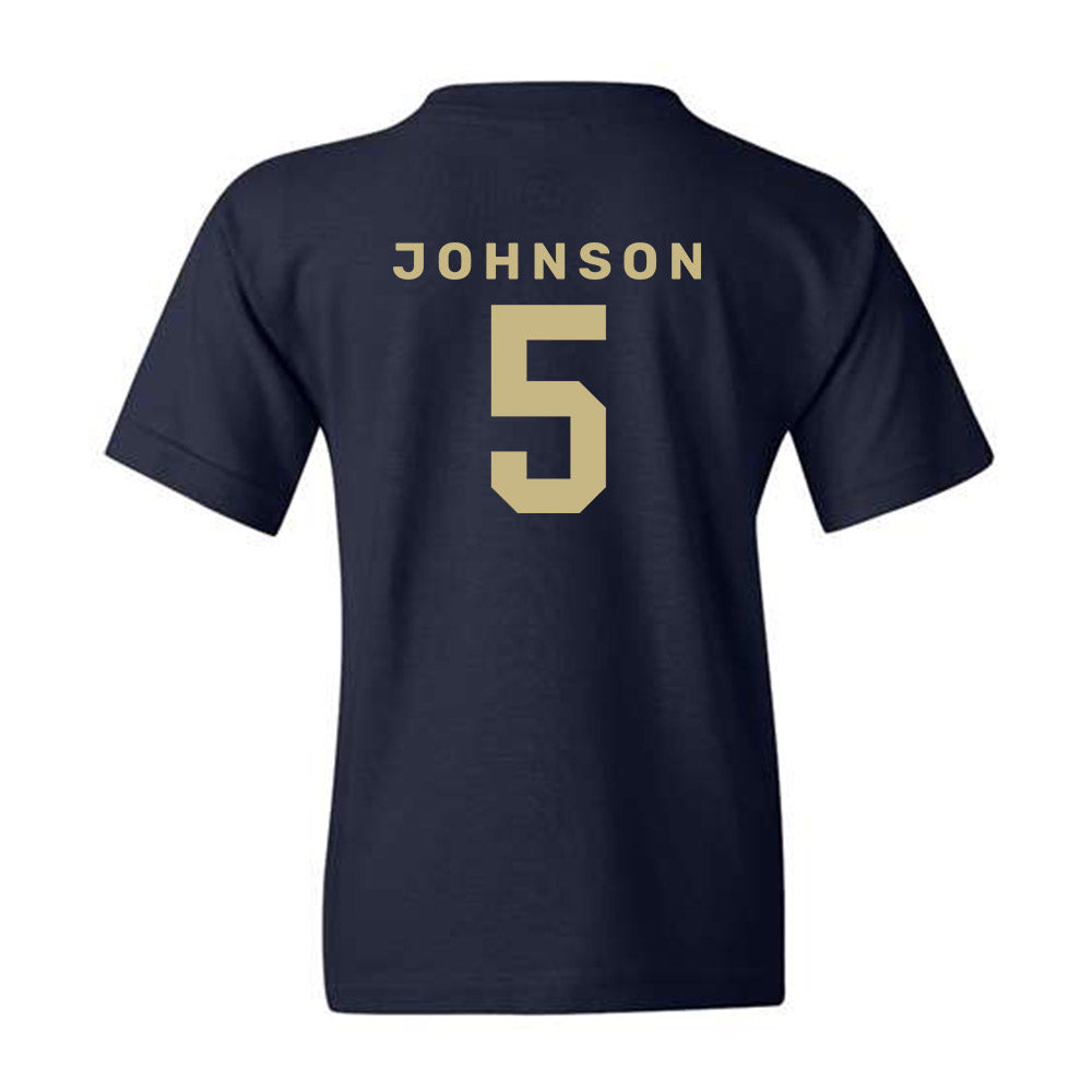 Akron - NCAA Men's Basketball : Tavari Johnson - Classic Shersey Youth T-Shirt Style003