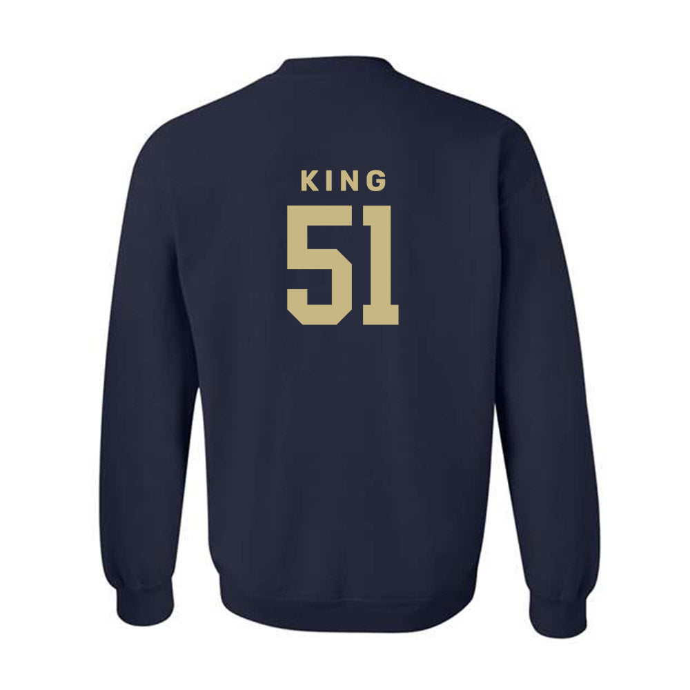 Akron - NCAA Football : Maasai King - Classic Shersey Crewneck Sweatshirt Style003