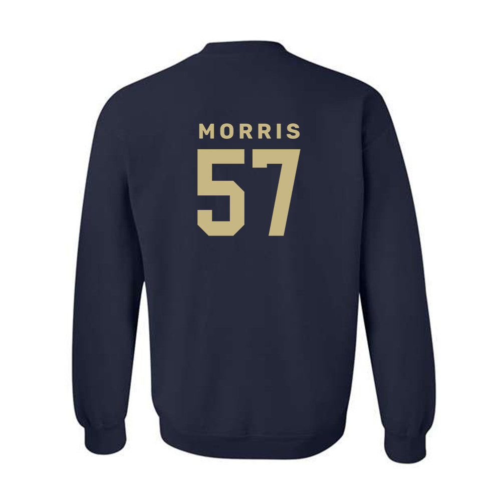 Akron - NCAA Football : Delvin Morris - Classic Shersey Crewneck Sweatshirt Style002