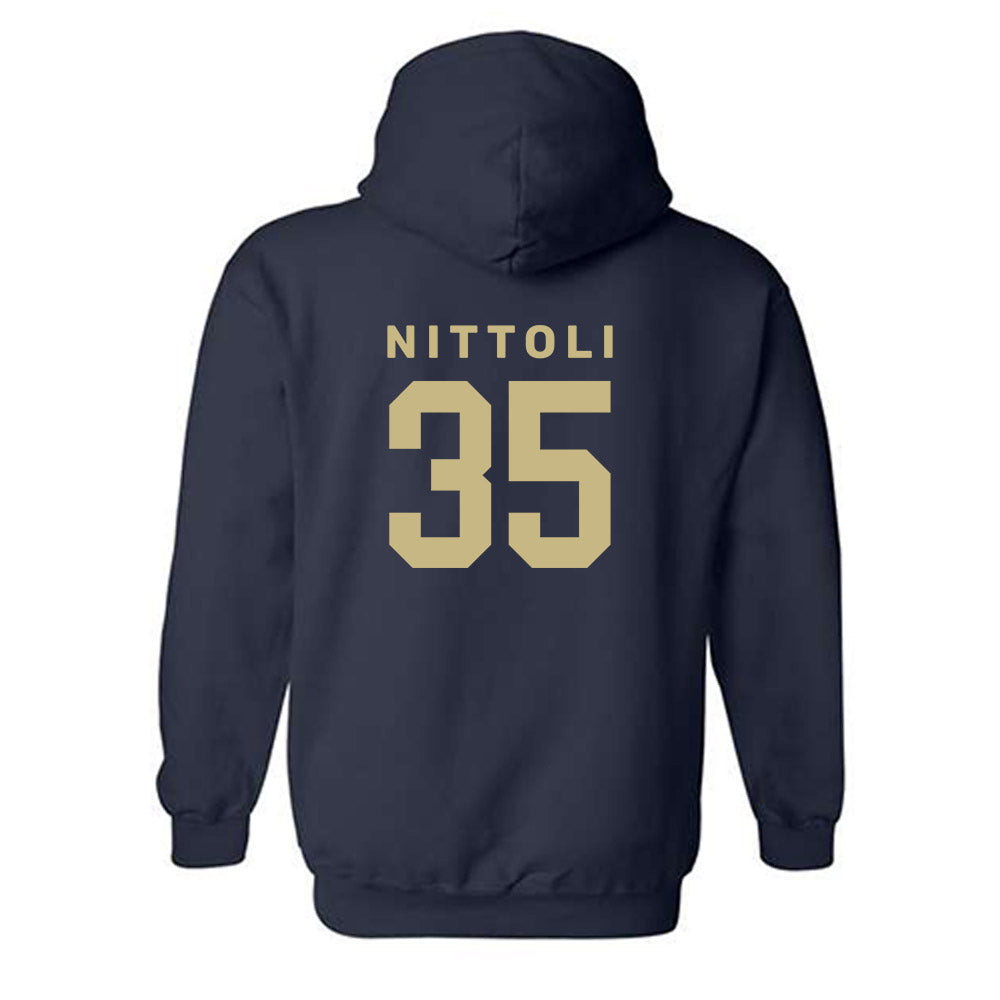 Akron - NCAA Football : Danny Nittoli - Classic Shersey Hooded Sweatshirt Style002