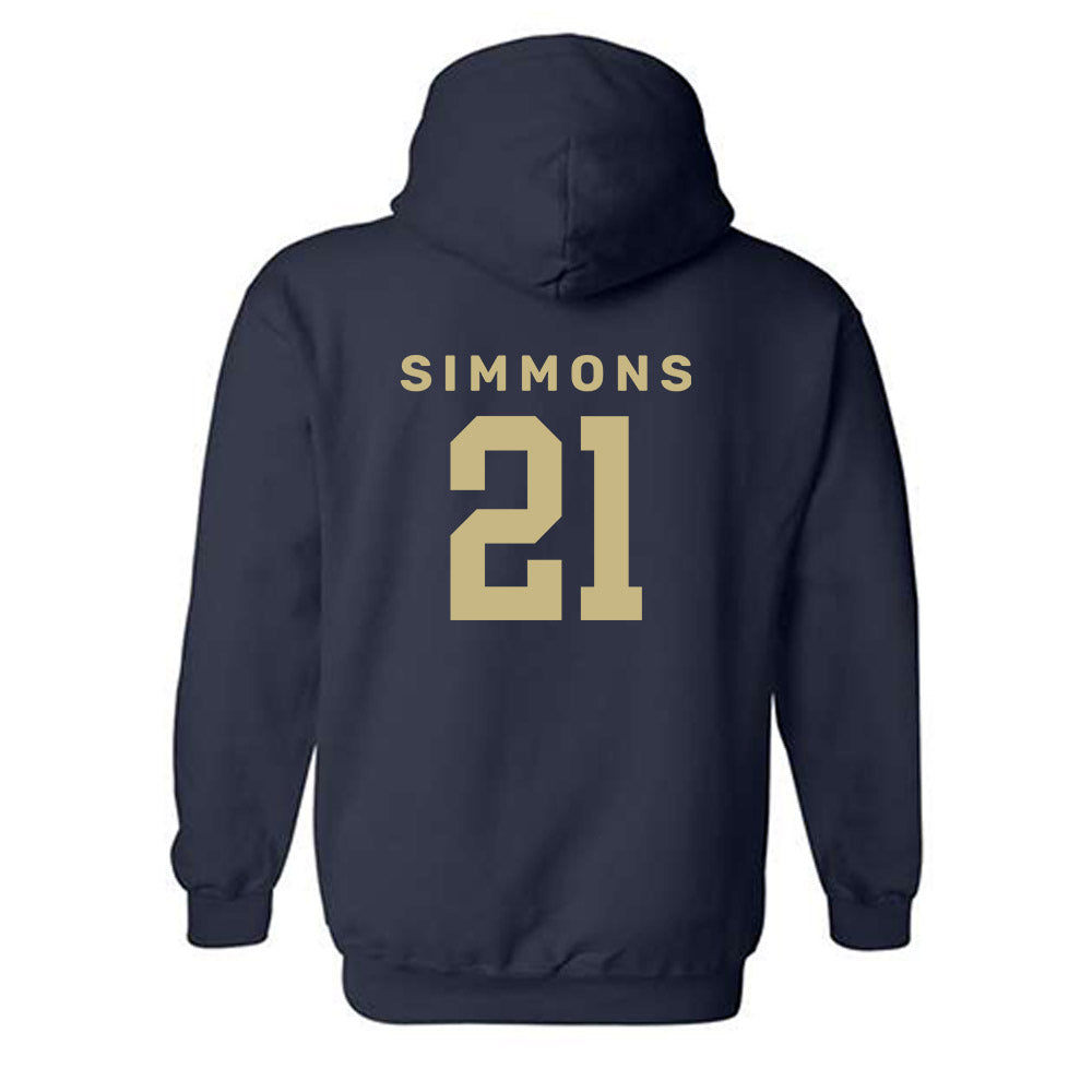 Akron - NCAA Women's Soccer : Anna Simmons - Classic Shersey Hooded Sweatshirt Style001