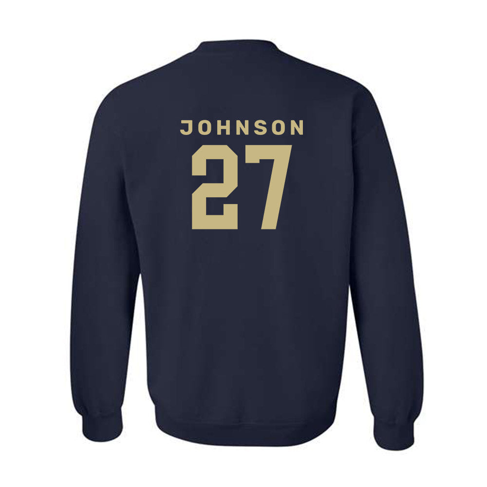 Akron - NCAA Football : Keyveon Johnson - Classic Shersey Crewneck Sweatshirt Style003