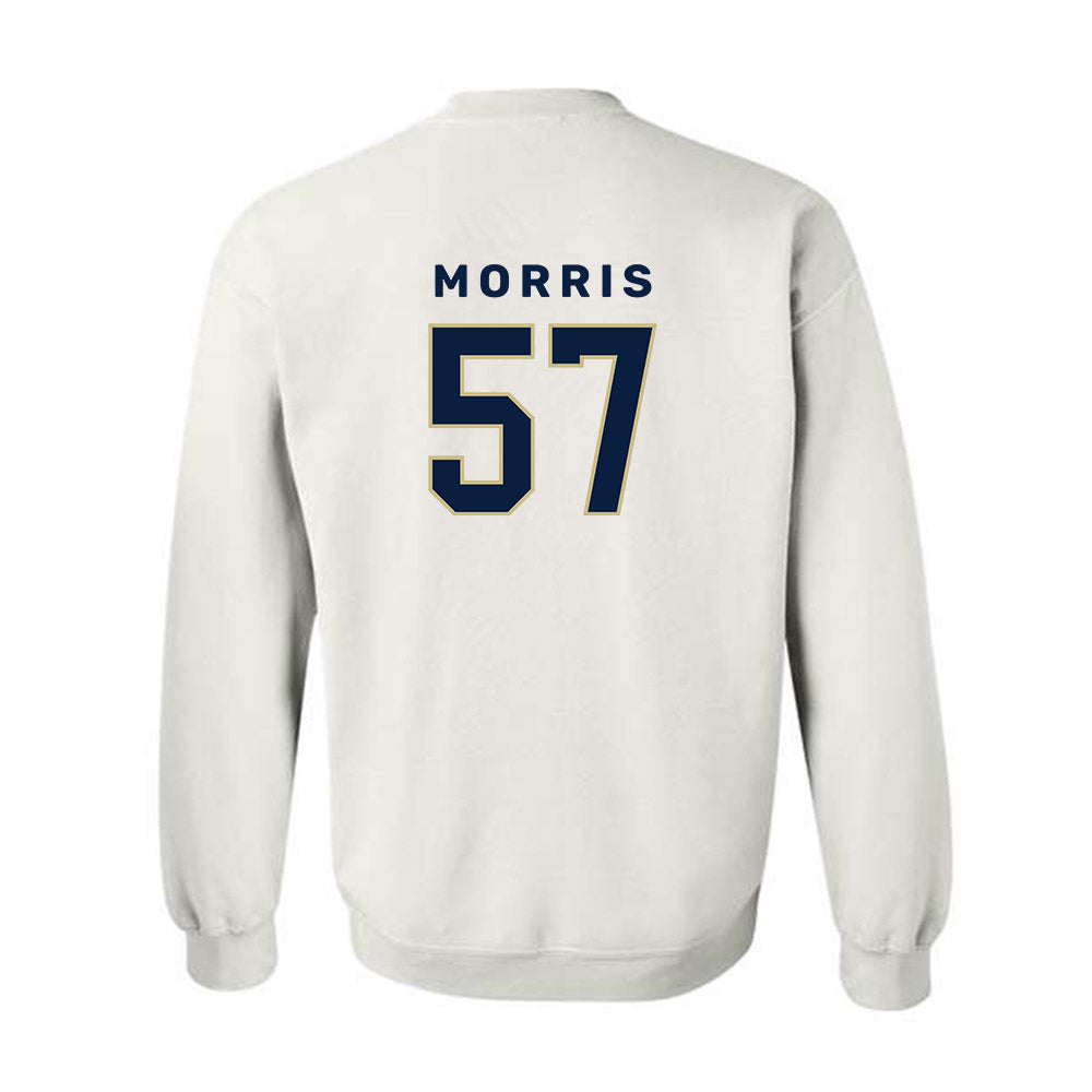 Akron - NCAA Football : Delvin Morris - Classic Shersey Crewneck Sweatshirt Style001