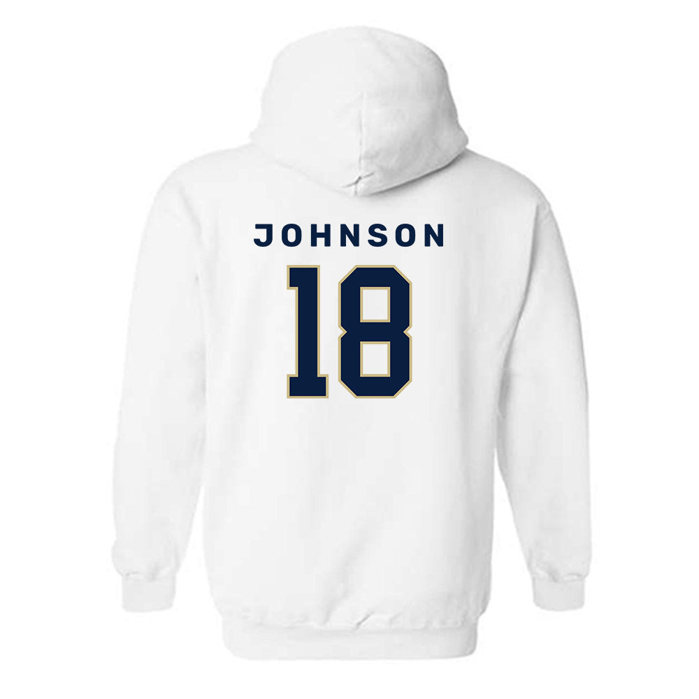 Akron - NCAA Football : DiMarco Johnson - Classic Shersey Hooded Sweatshirt Style002