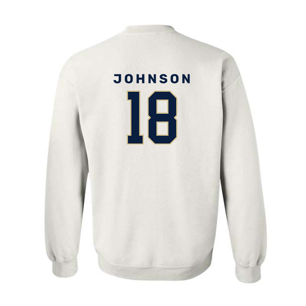 Akron - NCAA Football : DiMarco Johnson - Classic Shersey Crewneck Sweatshirt Style001