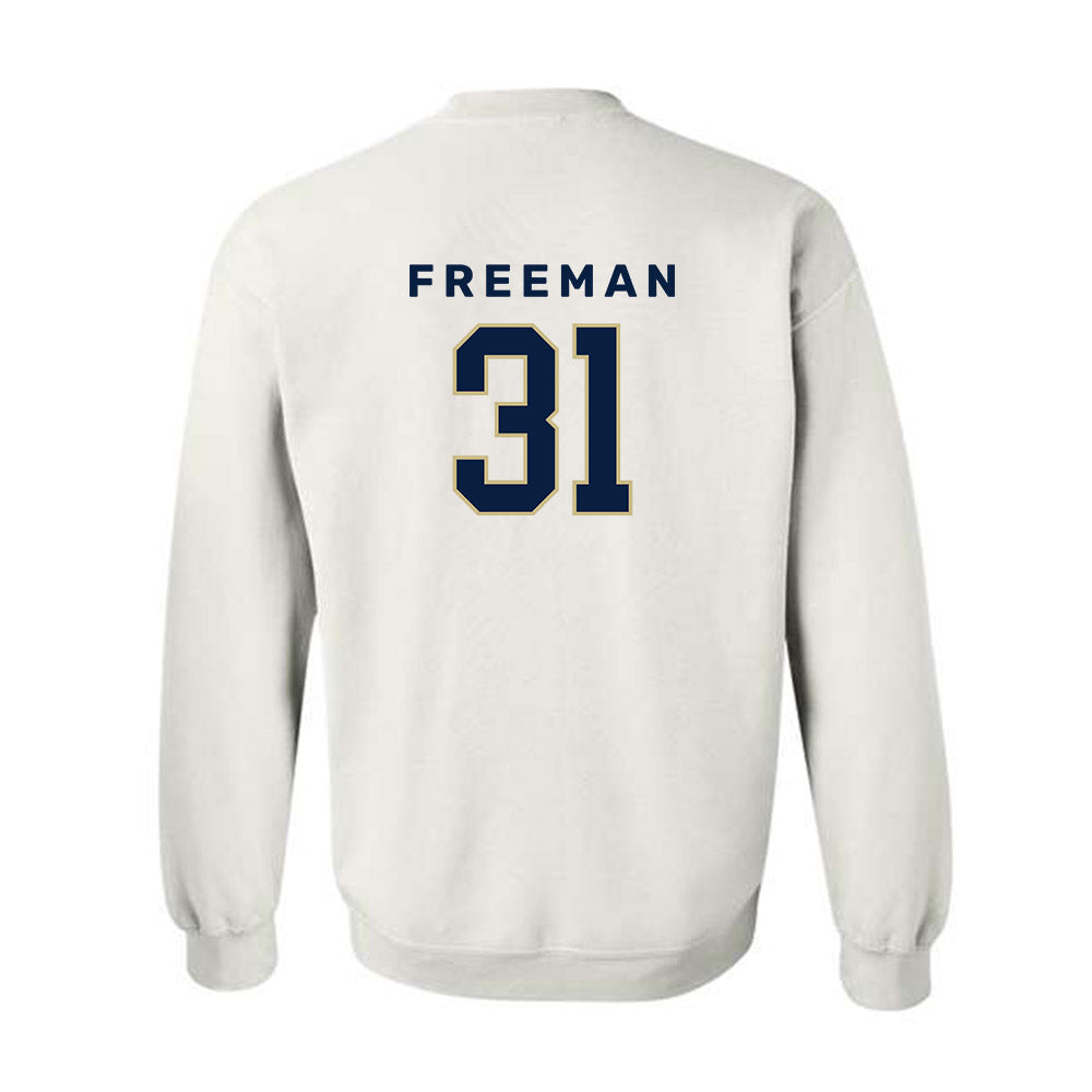Akron - NCAA Football : Fahrell Freeman - Classic Shersey Crewneck Sweatshirt Style002