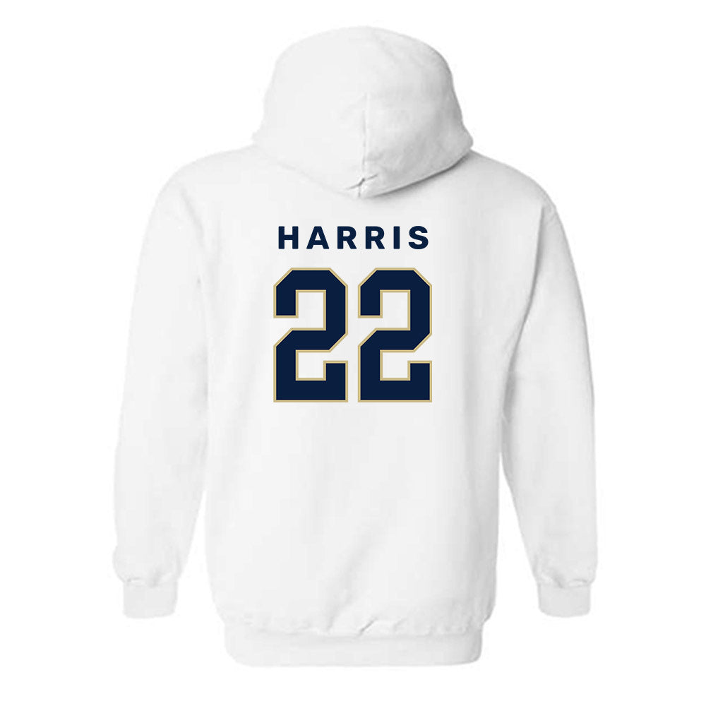 Akron - NCAA Men's Basketball : Josiah Harris - Classic Shersey Hooded Sweatshirt Style003