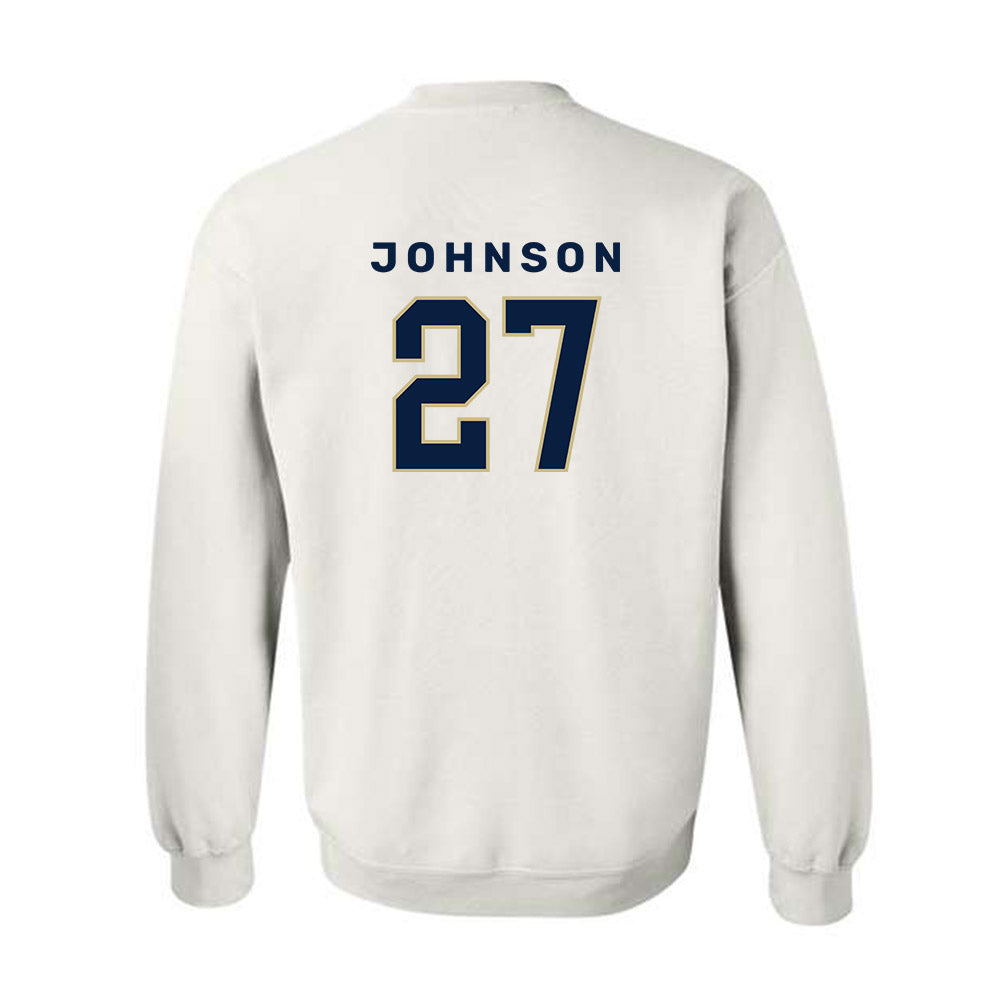 Akron - NCAA Football : Keyveon Johnson - Classic Shersey Crewneck Sweatshirt Style002