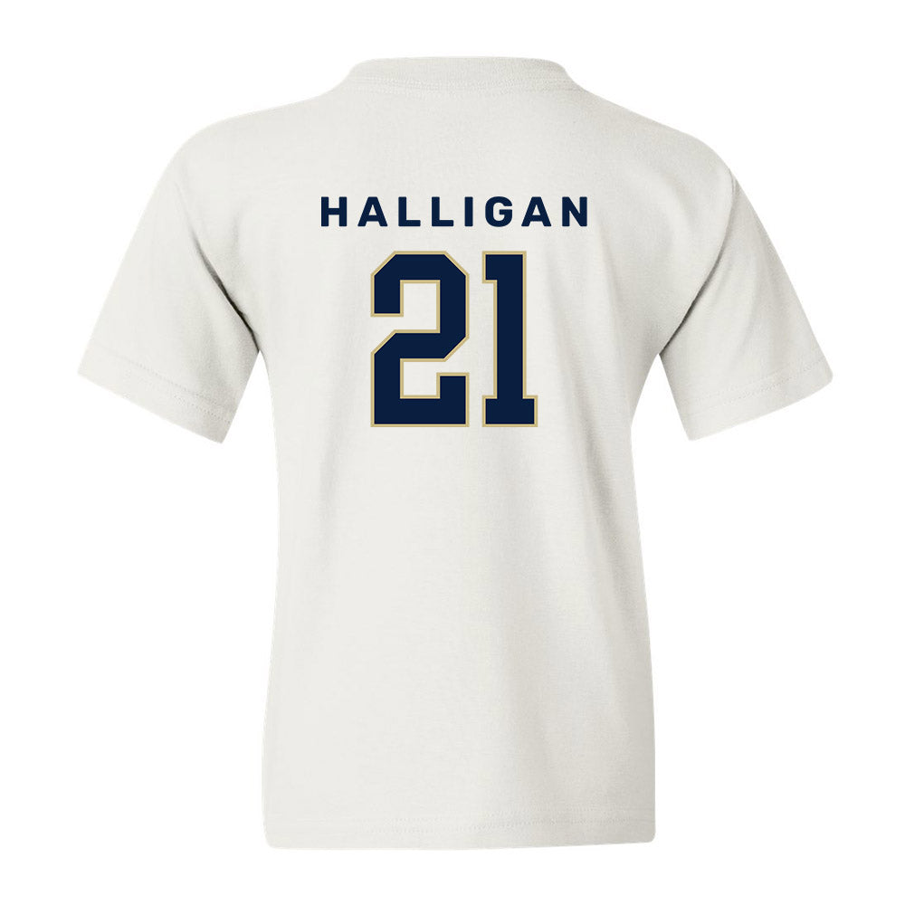 Akron - NCAA Men's Basketball : Zachary Halligan - Classic Shersey Youth T-Shirt Style002