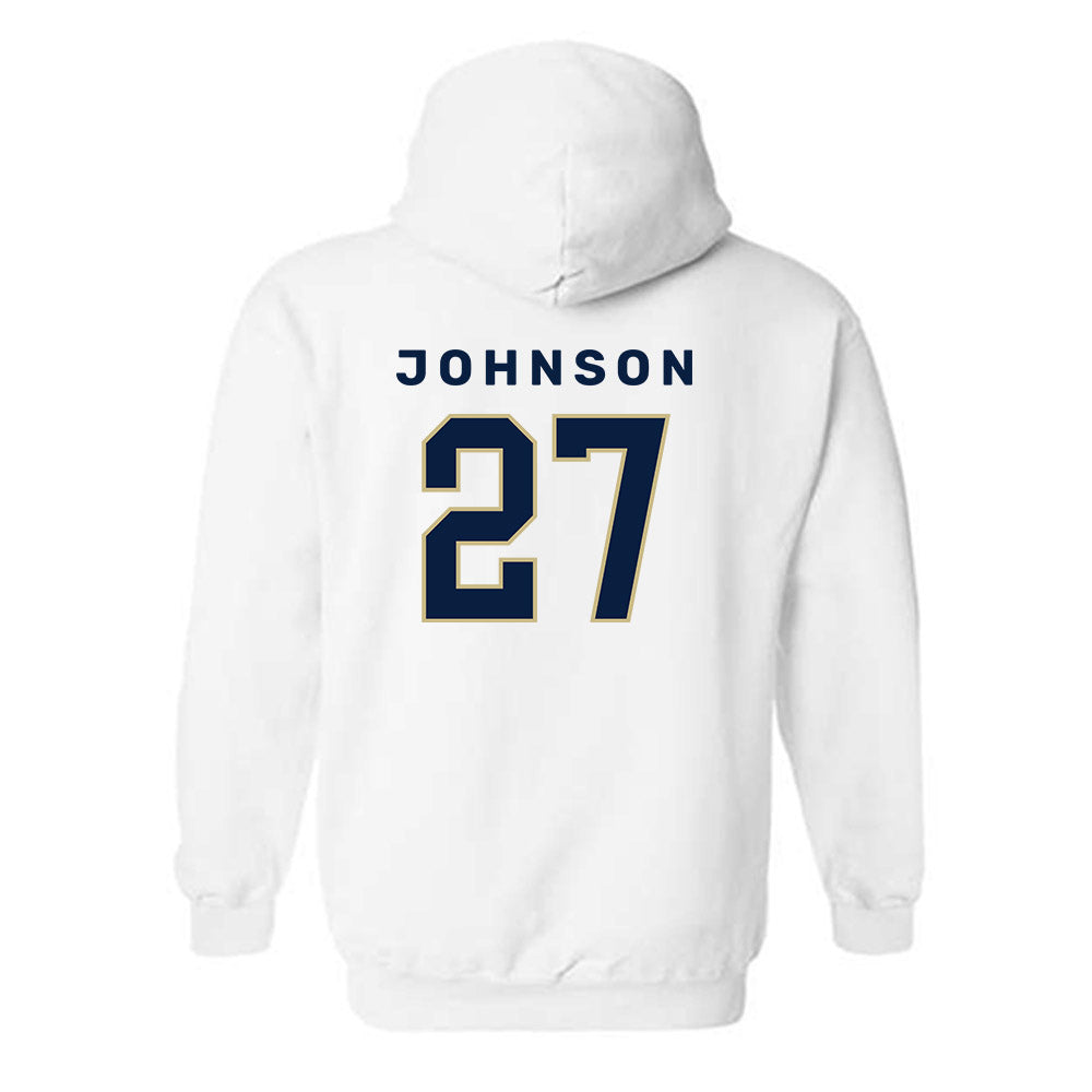 Akron - NCAA Football : Keyveon Johnson - Classic Shersey Hooded Sweatshirt Style001