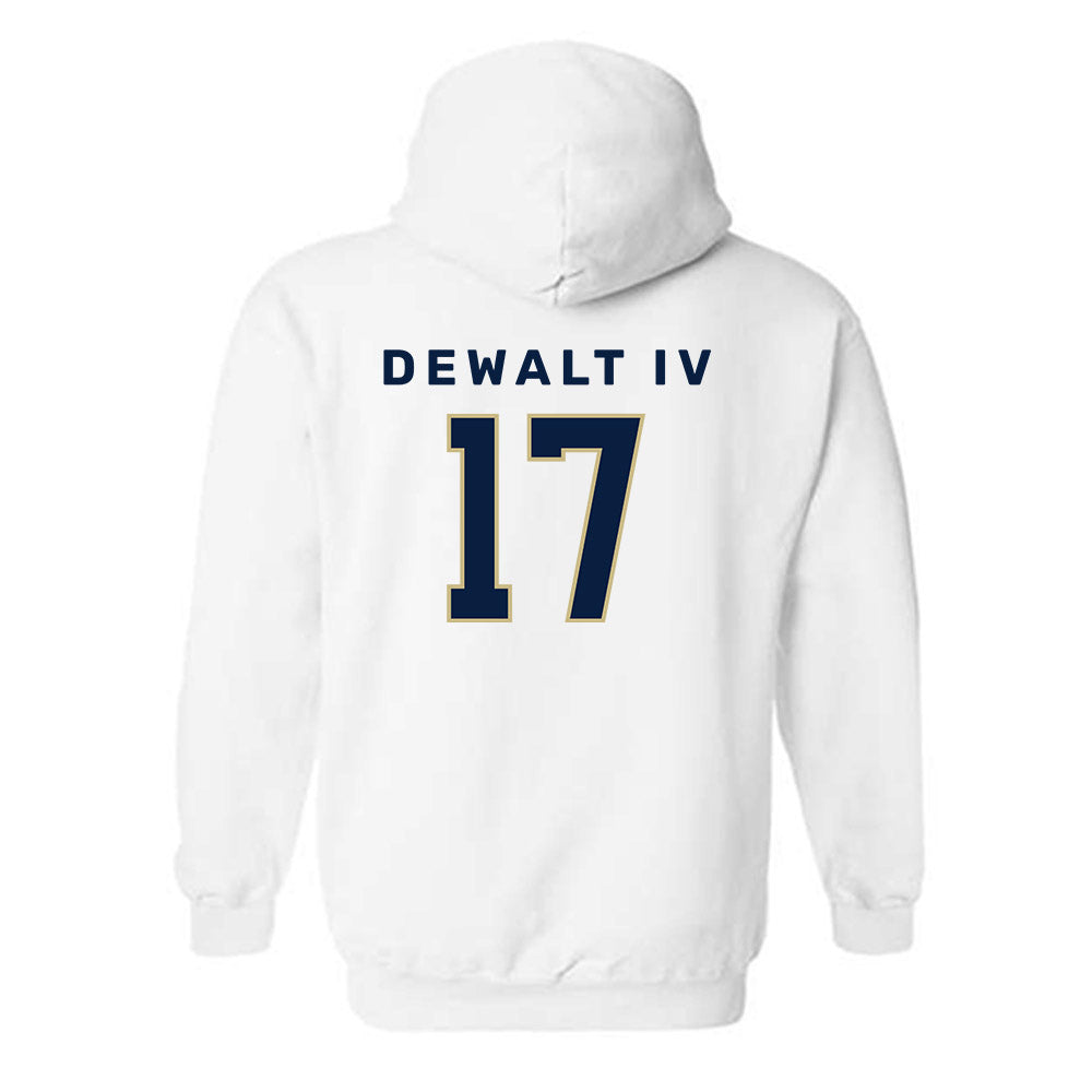 Akron - NCAA Football : Malcolm DeWalt IV - Classic Shersey Hooded Sweatshirt Style003