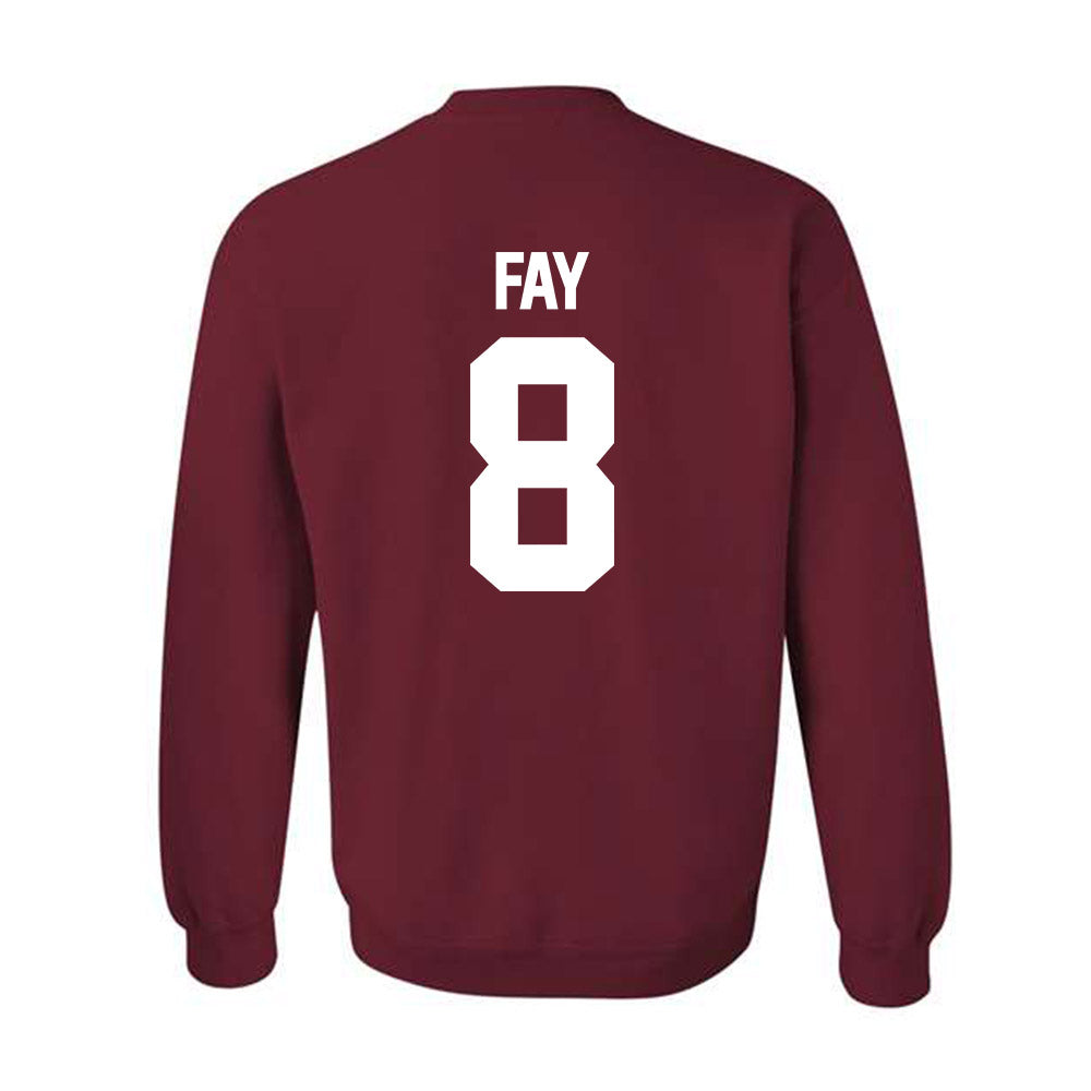Alabama - NCAA Baseball : Tyler Fay - Classic Shersey Crewneck Sweatshirt Style001