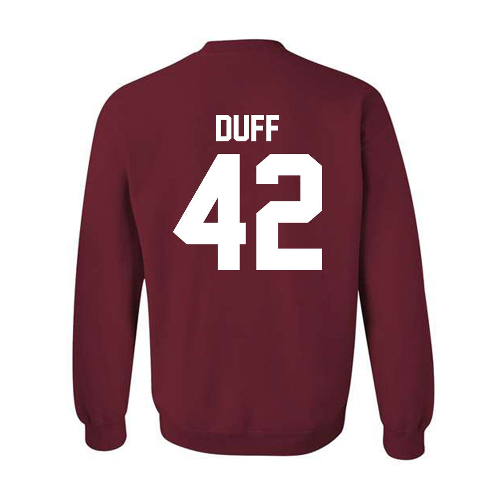 Alabama - NCAA Baseball : Ahmaad Duff - Classic Shersey Crewneck Sweatshirt Style001