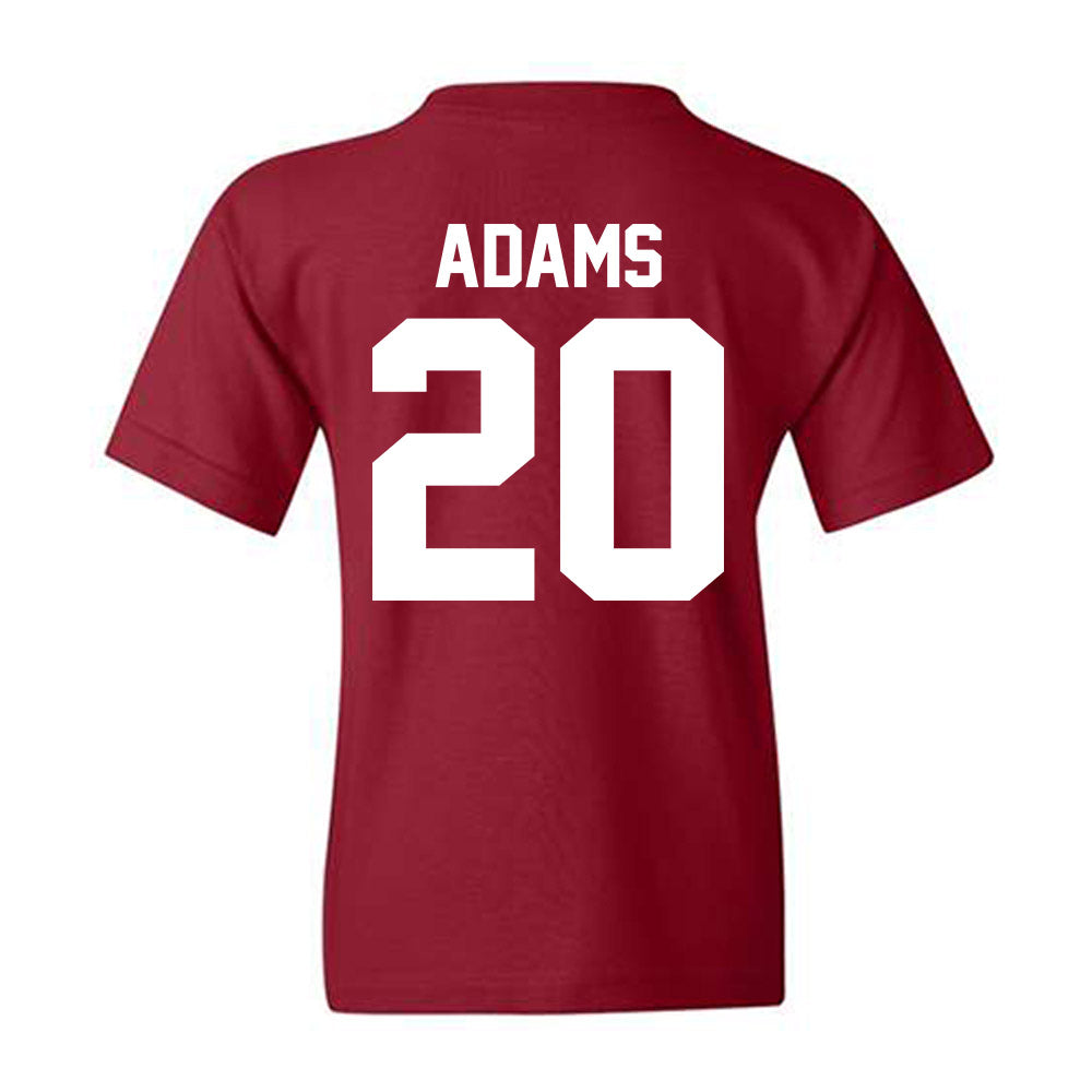 Alabama - NCAA Baseball : Zane Adams - Classic Shersey Youth T-Shirt Style001