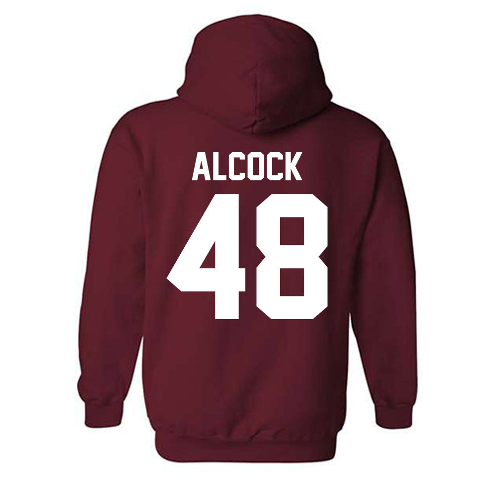 Alabama - NCAA Baseball : Bobby Alcock - Classic Shersey Hooded Sweatshirt Style001