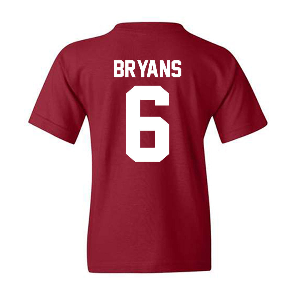 Alabama - NCAA Baseball : Beau Bryans - Classic Shersey Youth T-Shirt Style001