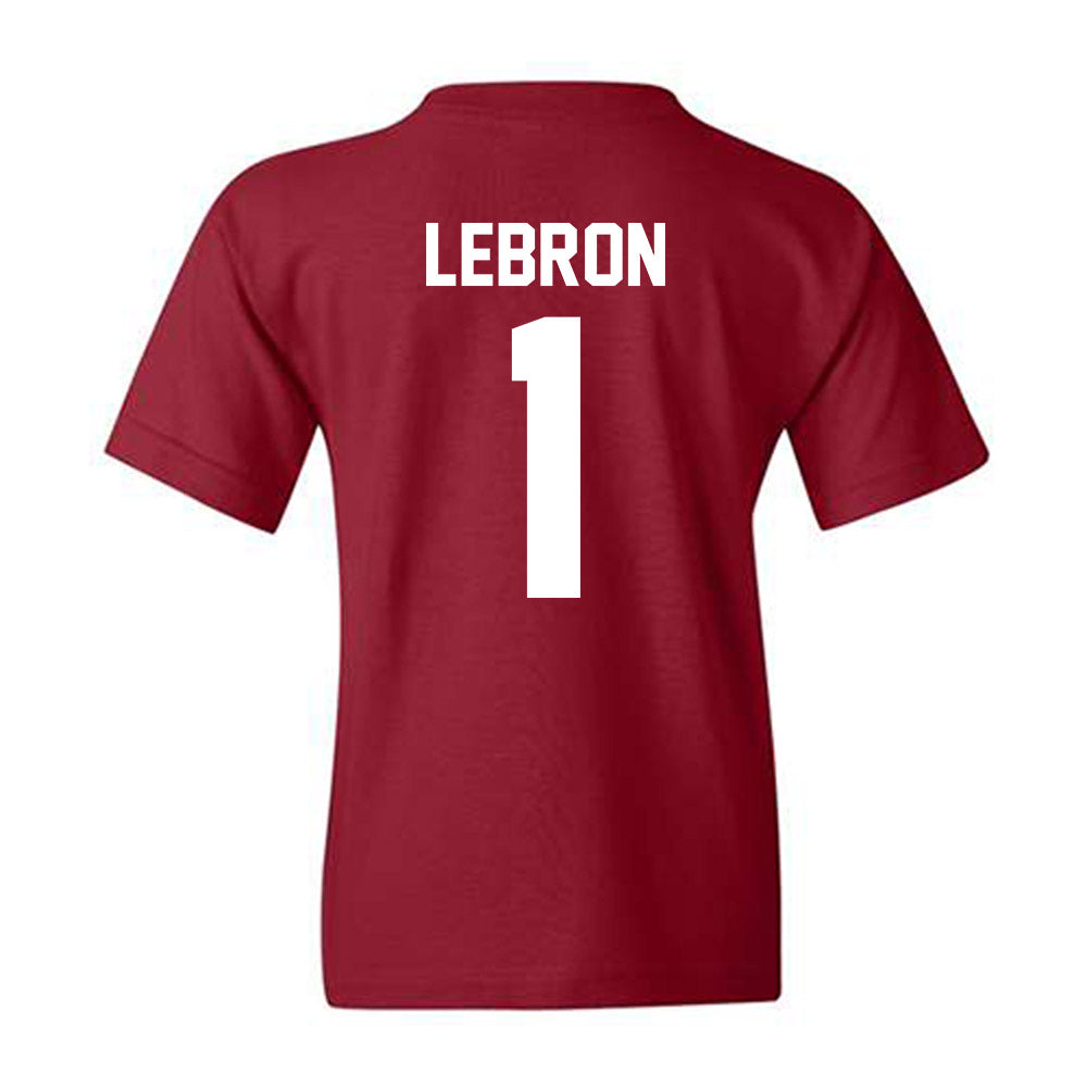 Alabama - NCAA Baseball : Justin Lebron - Classic Shersey Youth T-Shirt Style001
