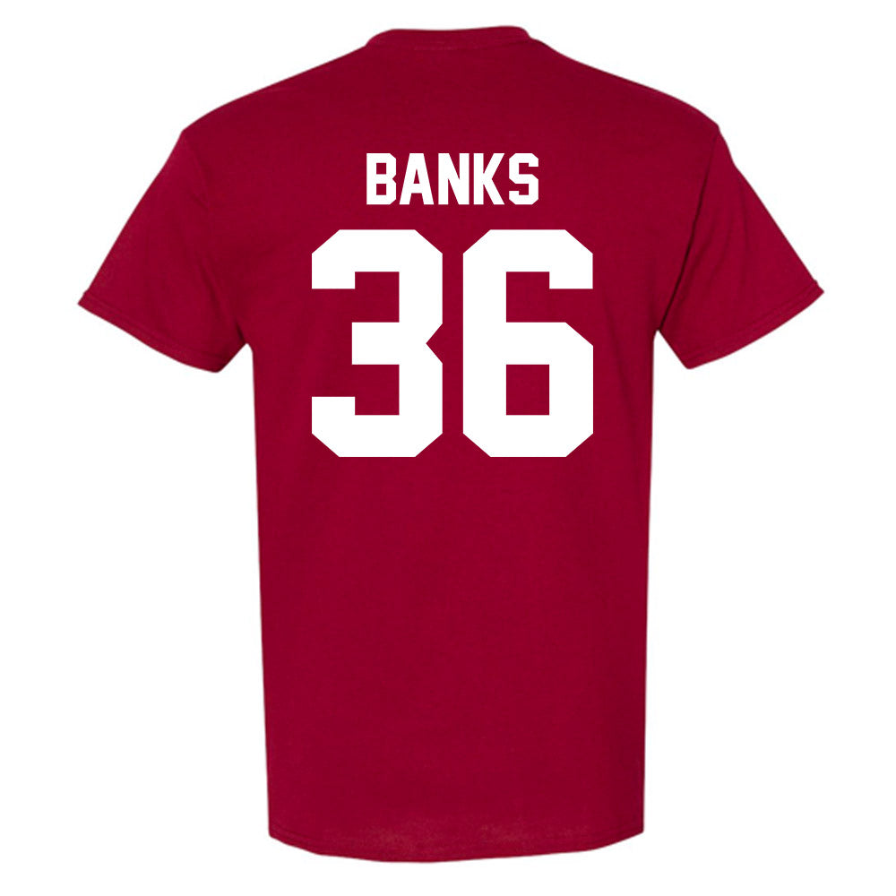 Alabama - NCAA Baseball : Hagan Banks - Classic Shersey T-Shirt Style001