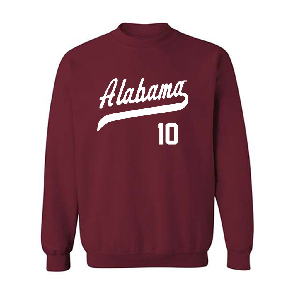 Alabama - NCAA Baseball : Brady Neal - Classic Shersey Crewneck Sweatshirt Style001