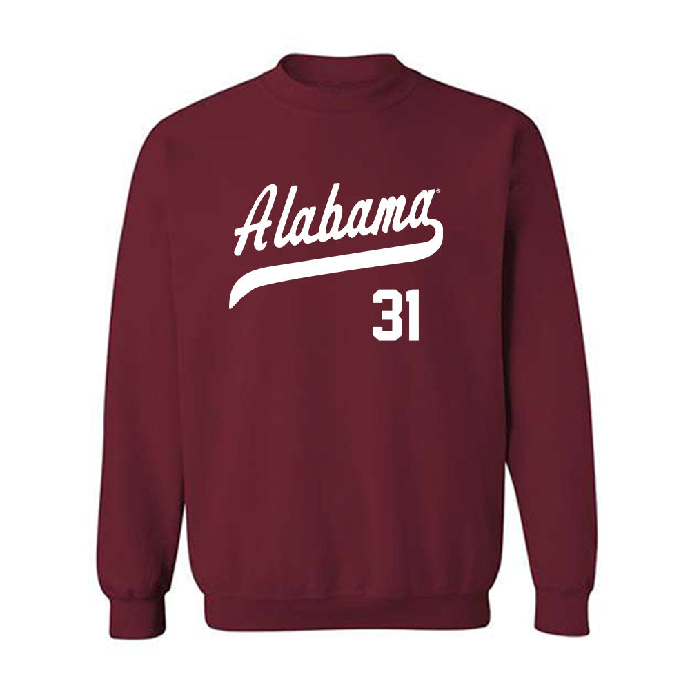 Alabama - NCAA Baseball : Jon Young Jr. - Classic Shersey Crewneck Sweatshirt Style001