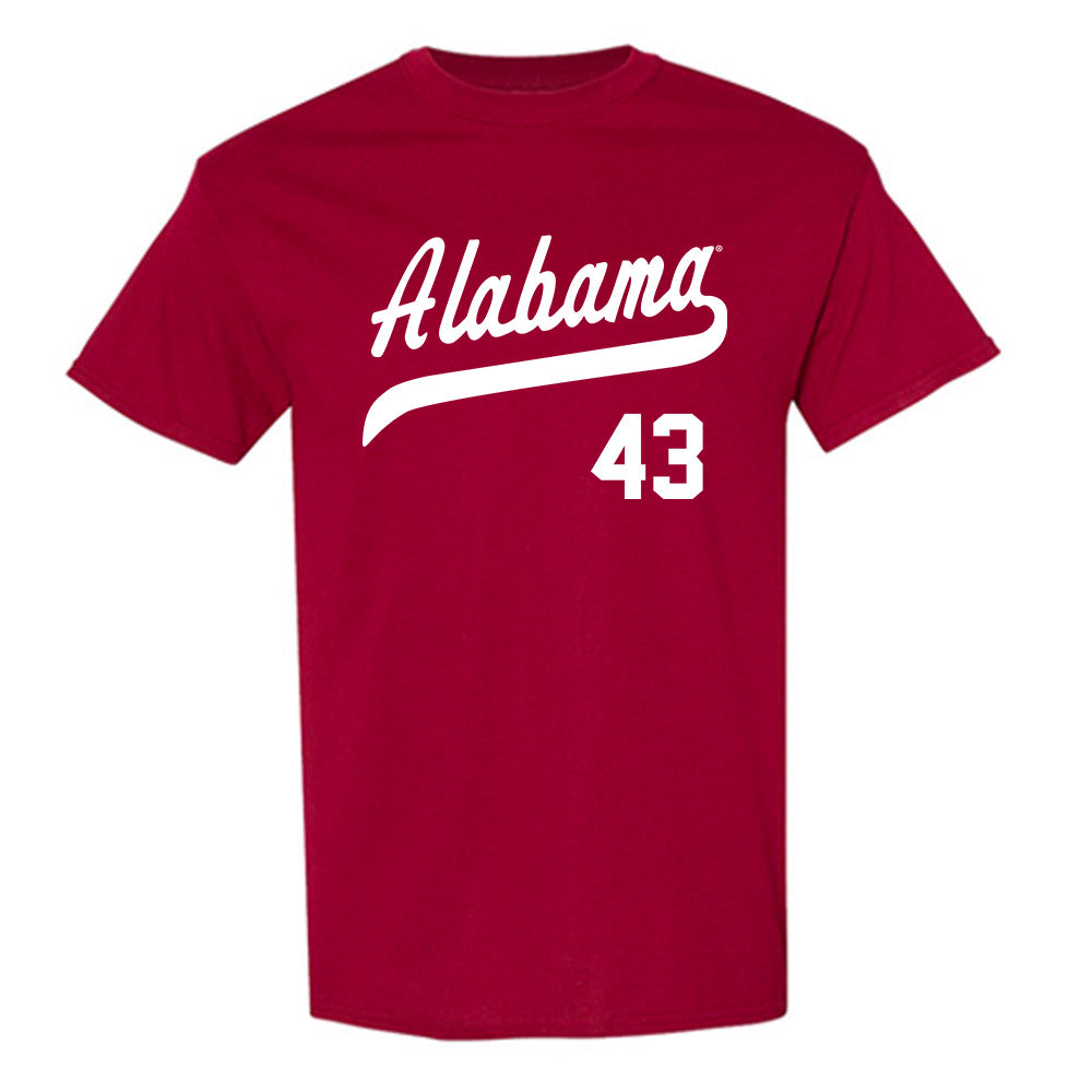 Alabama - NCAA Baseball : Jack Ketchum - Classic Shersey T-Shirt Style001