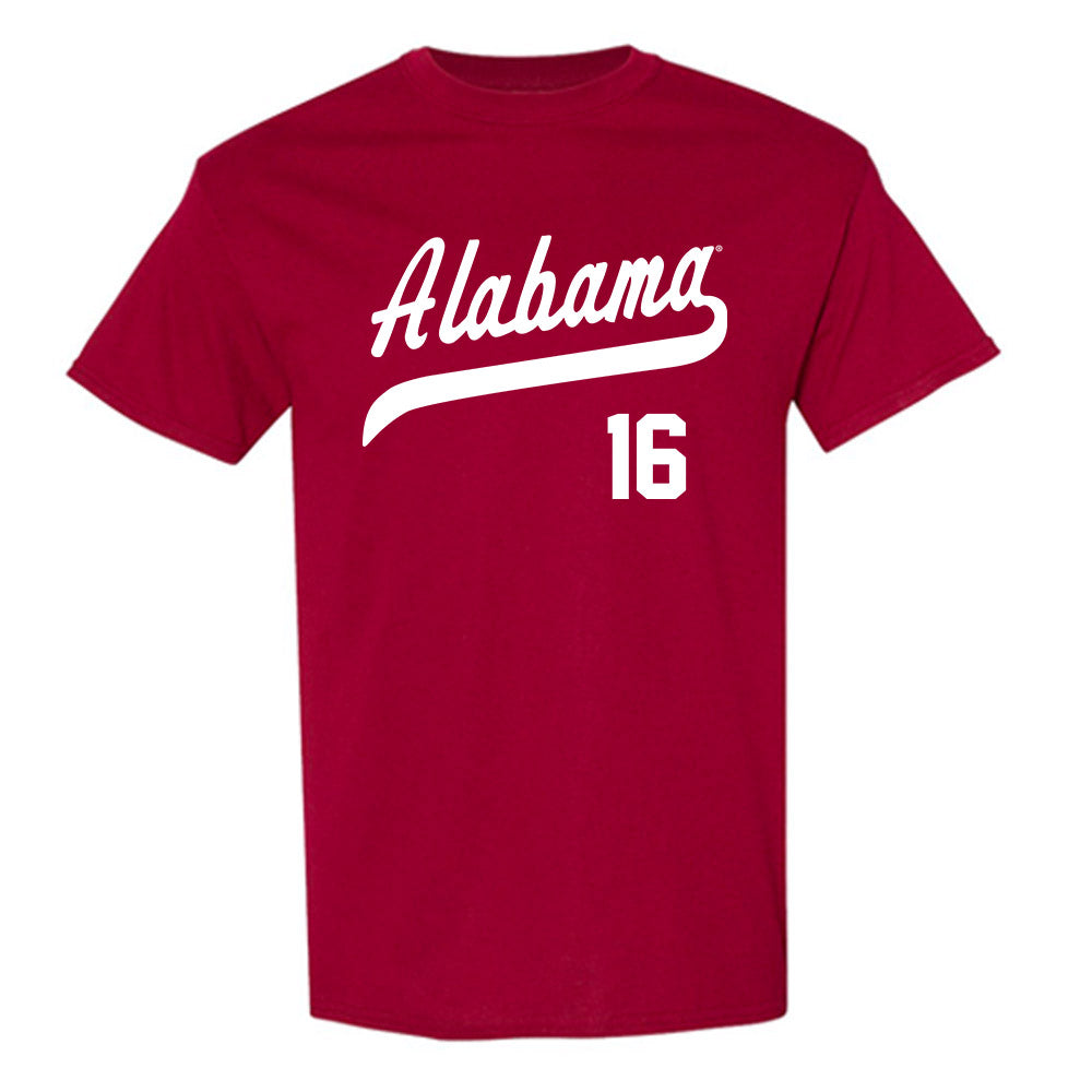 Alabama - NCAA Baseball : Jonathan Stevens - Classic Shersey T-Shirt Style001