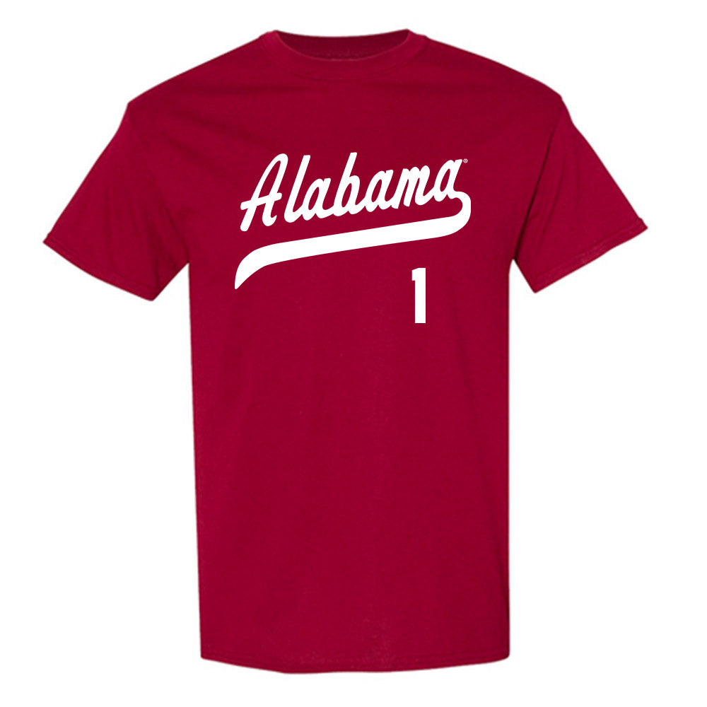 Alabama - NCAA Baseball : Justin Lebron - Classic Shersey T-Shirt Style001