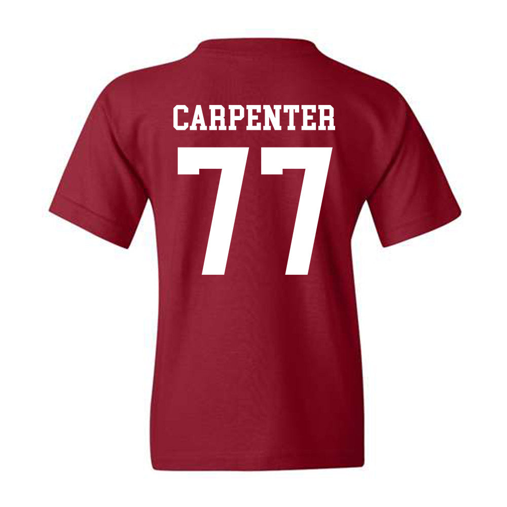 Alabama - Football Alumni : James Carpenter - Classic Shersey Youth T-Shirt
