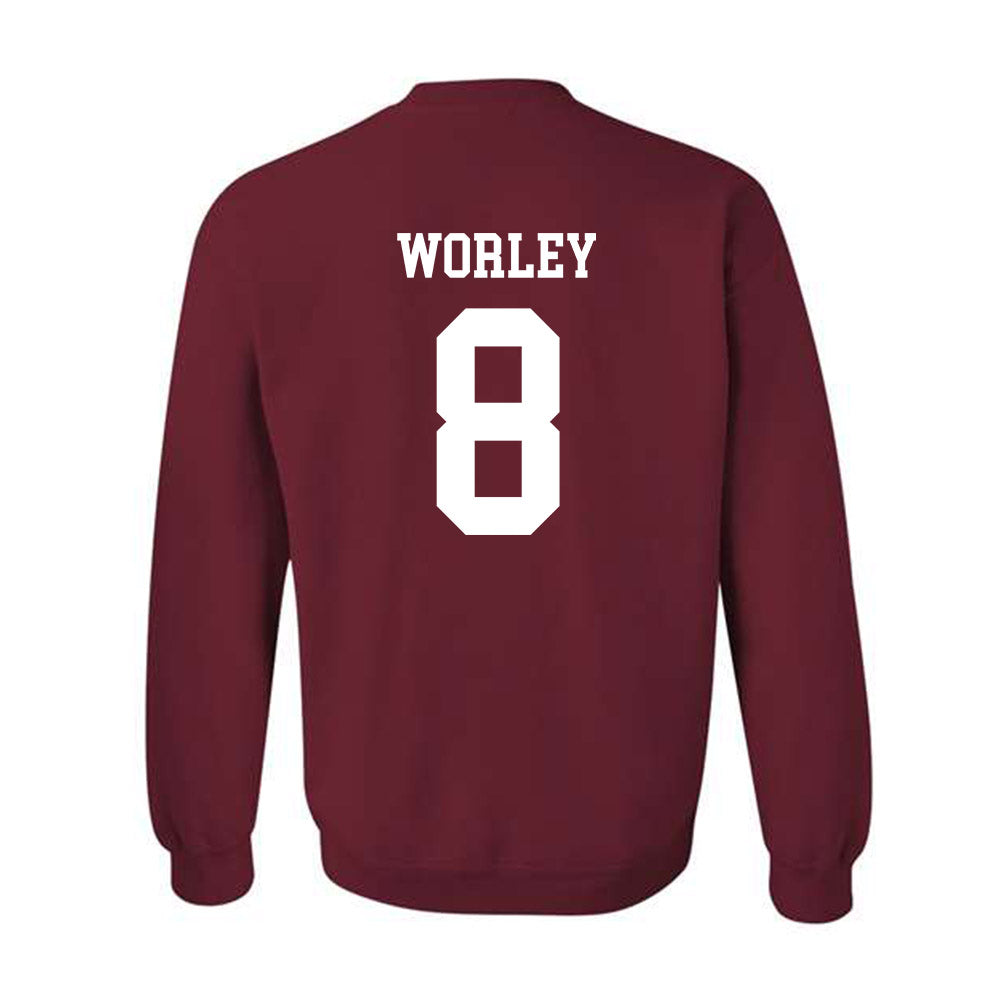 Alabama - Football Alumni : Butch Worley - Classic Shersey Crewneck Sweatshirt Style001