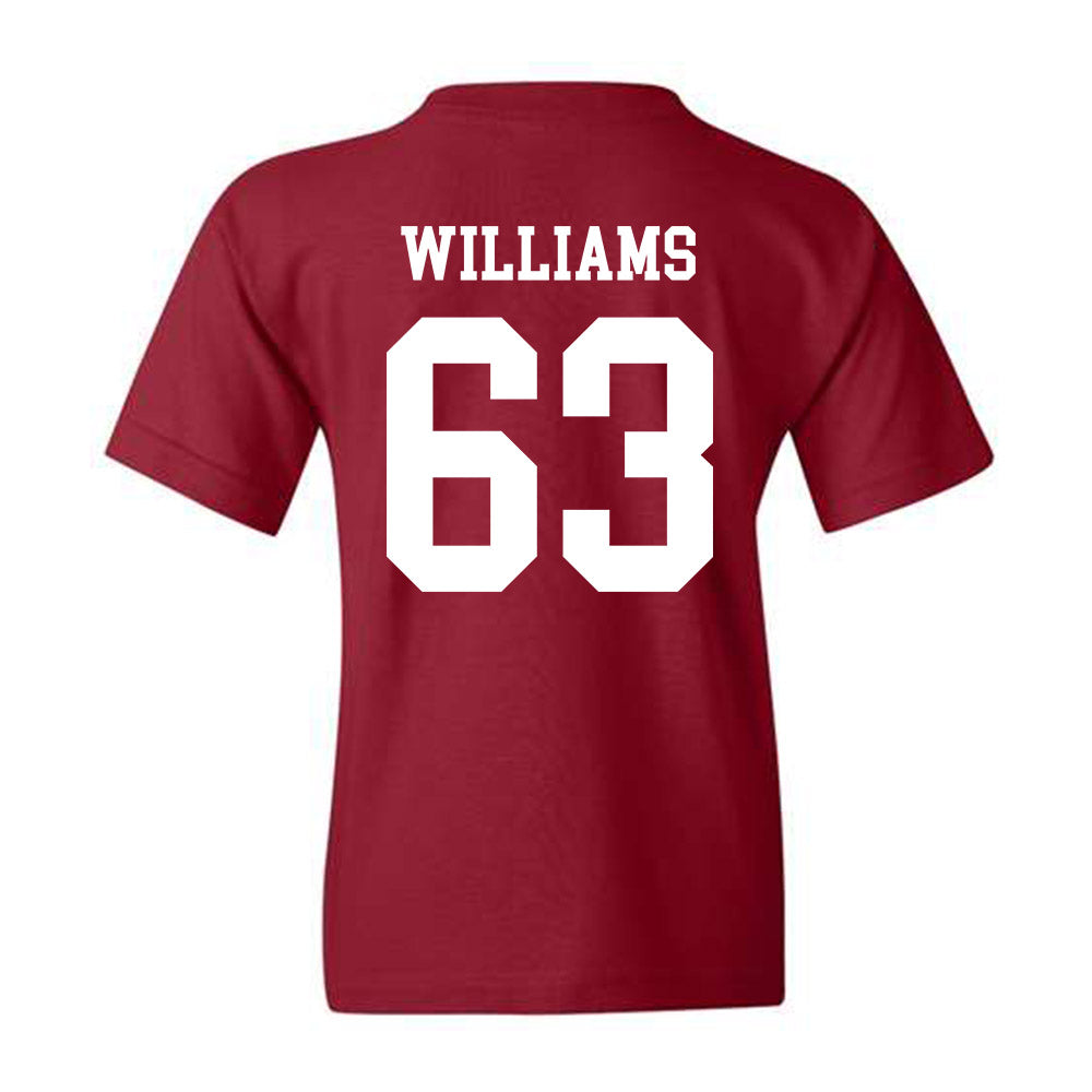 Alabama - Football Alumni : Kelin Williams - Classic Shersey Youth T-Shirt Style001