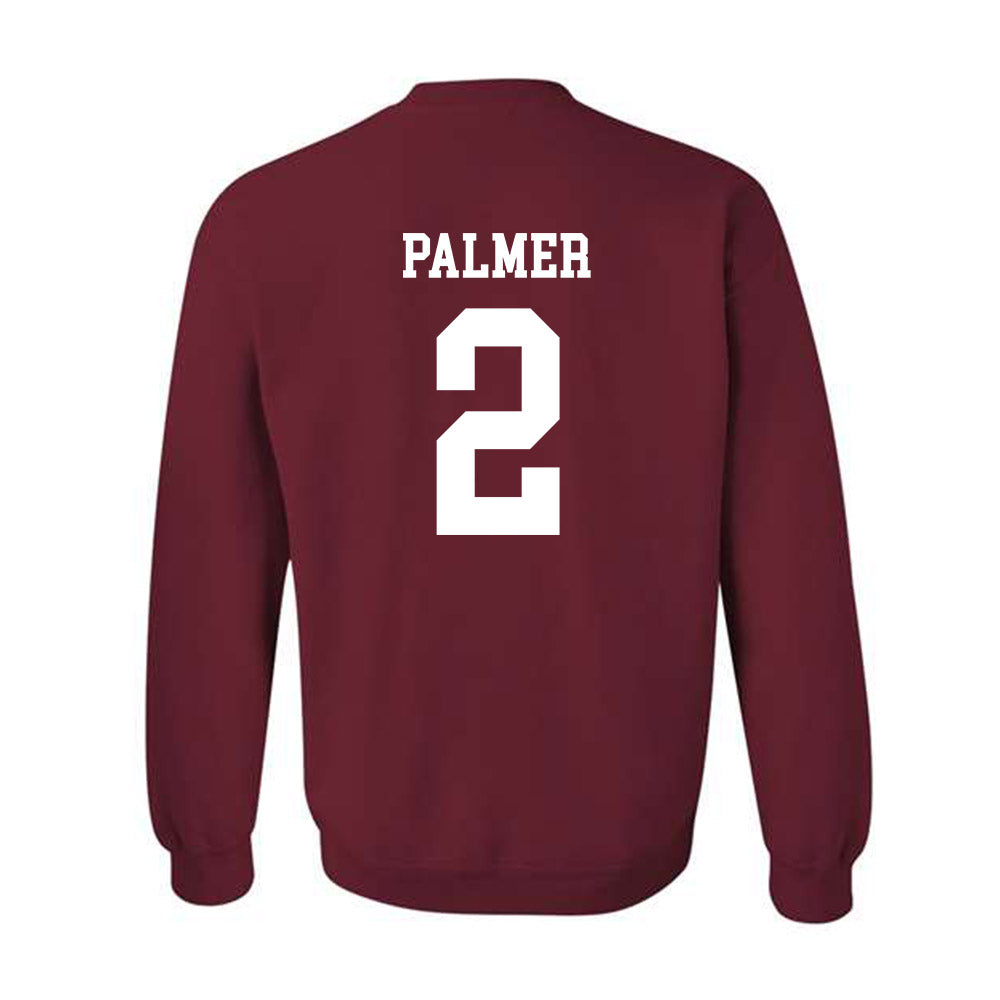 Alabama - Football Alumni : David Palmer - Classic Shersey Crewneck Sweatshirt Style001