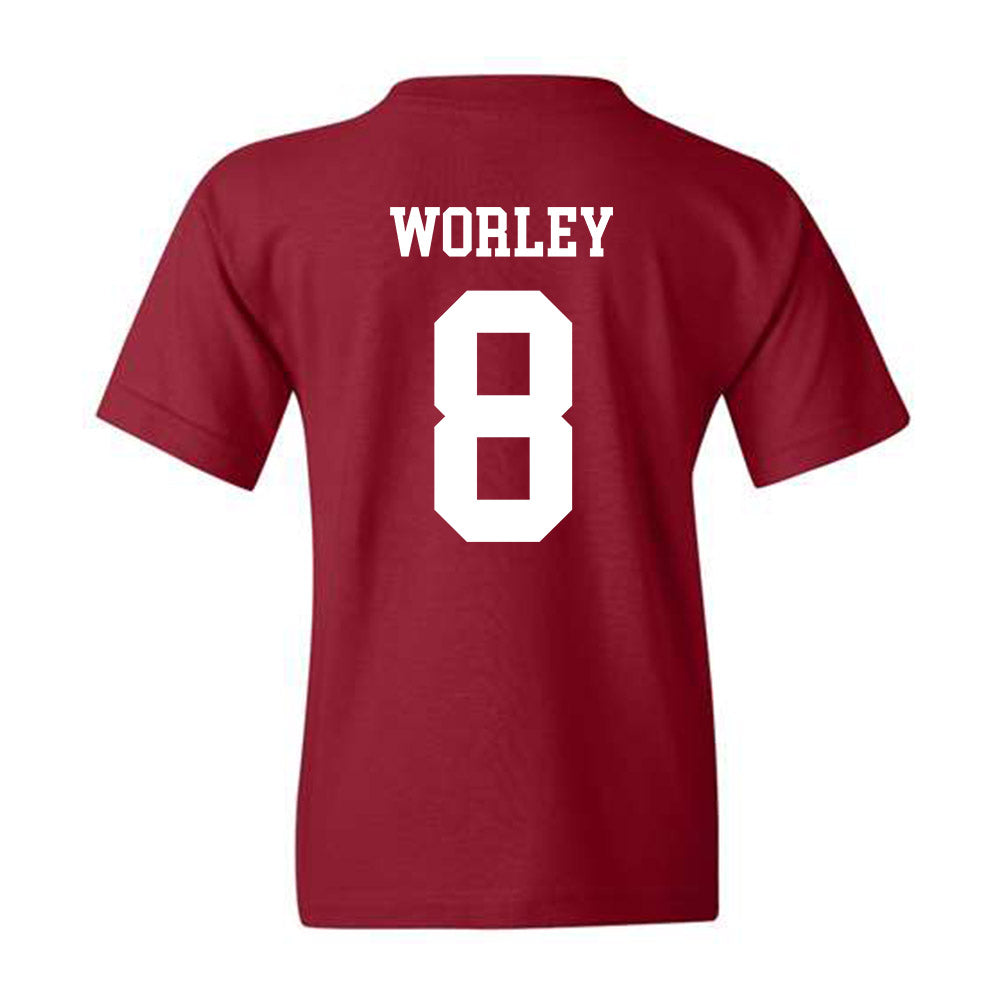 Alabama - Football Alumni : Butch Worley - Classic Shersey Youth T-Shirt Style001