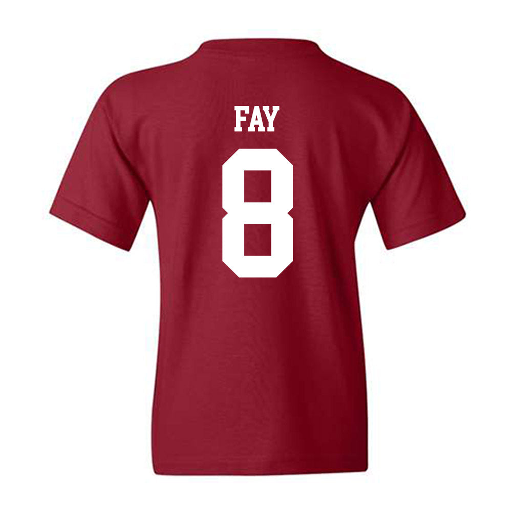Alabama - NCAA Baseball : Tyler Fay - Classic Shersey Youth T-Shirt
