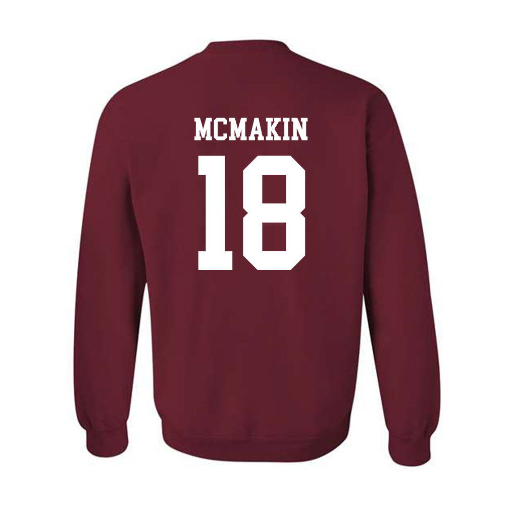 Alabama - Football Alumni : David McMakin - Classic Shersey Crewneck Sweatshirt Style001