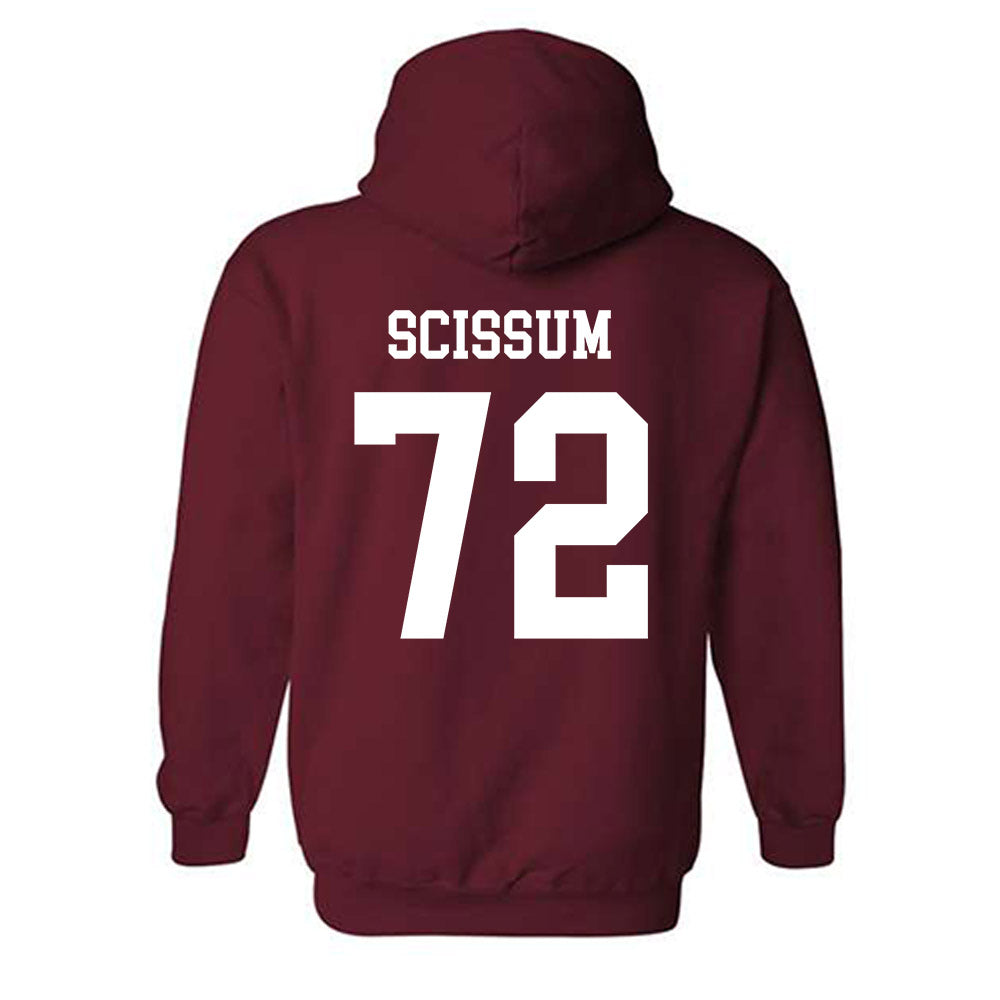 Alabama - Football Alumni : Willard Scissum - Classic Shersey Hooded Sweatshirt