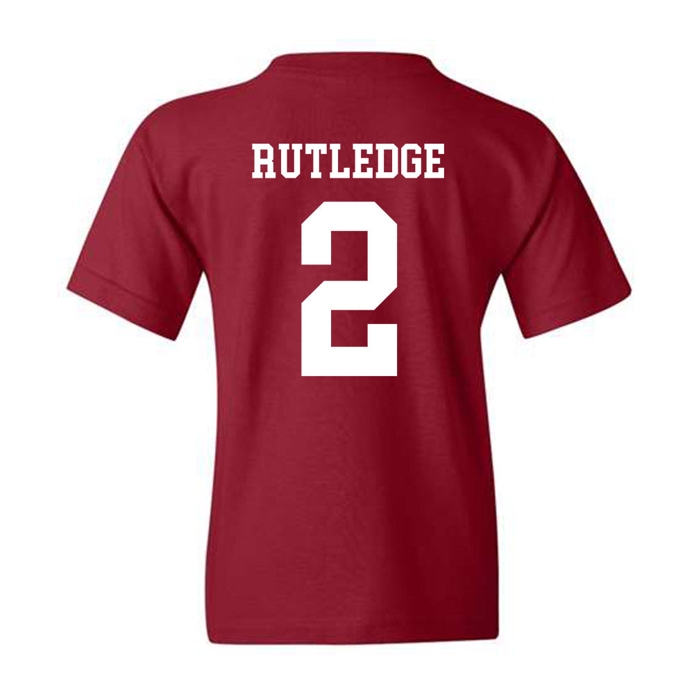 Alabama - Baseball Alumni : Josh Rutledge - Classic Shersey Youth T-Shirt