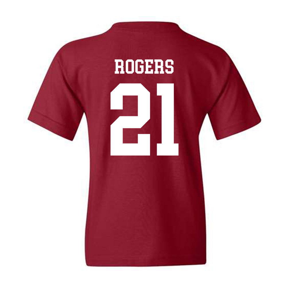 Alabama - Baseball Alumni : Zack Rogers - Classic Shersey Youth T-Shirt