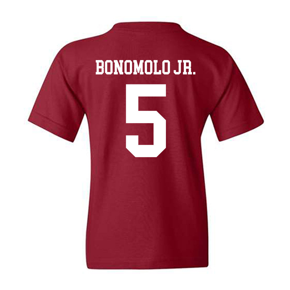 Alabama - NCAA Baseball : Richie Bonomolo Jr. - Classic Shersey Youth T-Shirt