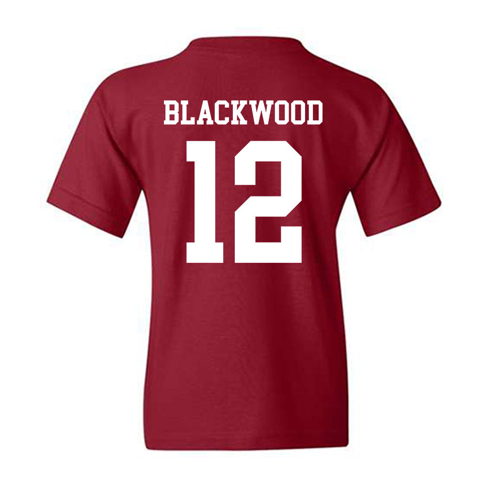 Alabama - NCAA Baseball : JT Blackwood - Classic Shersey Youth T-Shirt