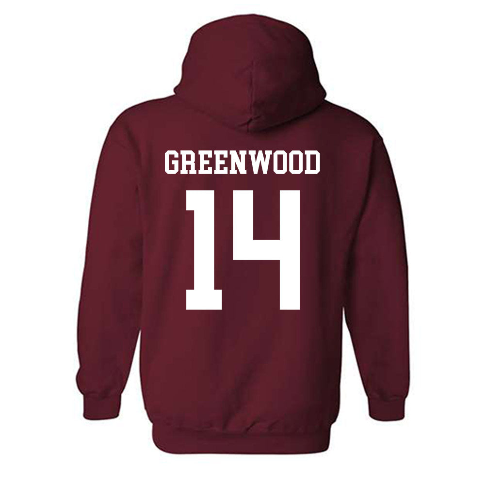 Alabama - Football Alumni : Darren Greenwood - Classic Shersey Hooded Sweatshirt