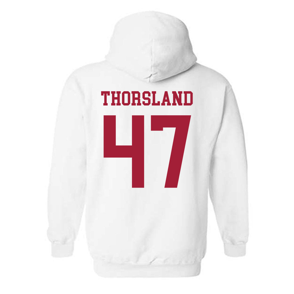 Alabama - NCAA Football : Adam Thorsland - Vintage Shersey Hooded Sweatshirt